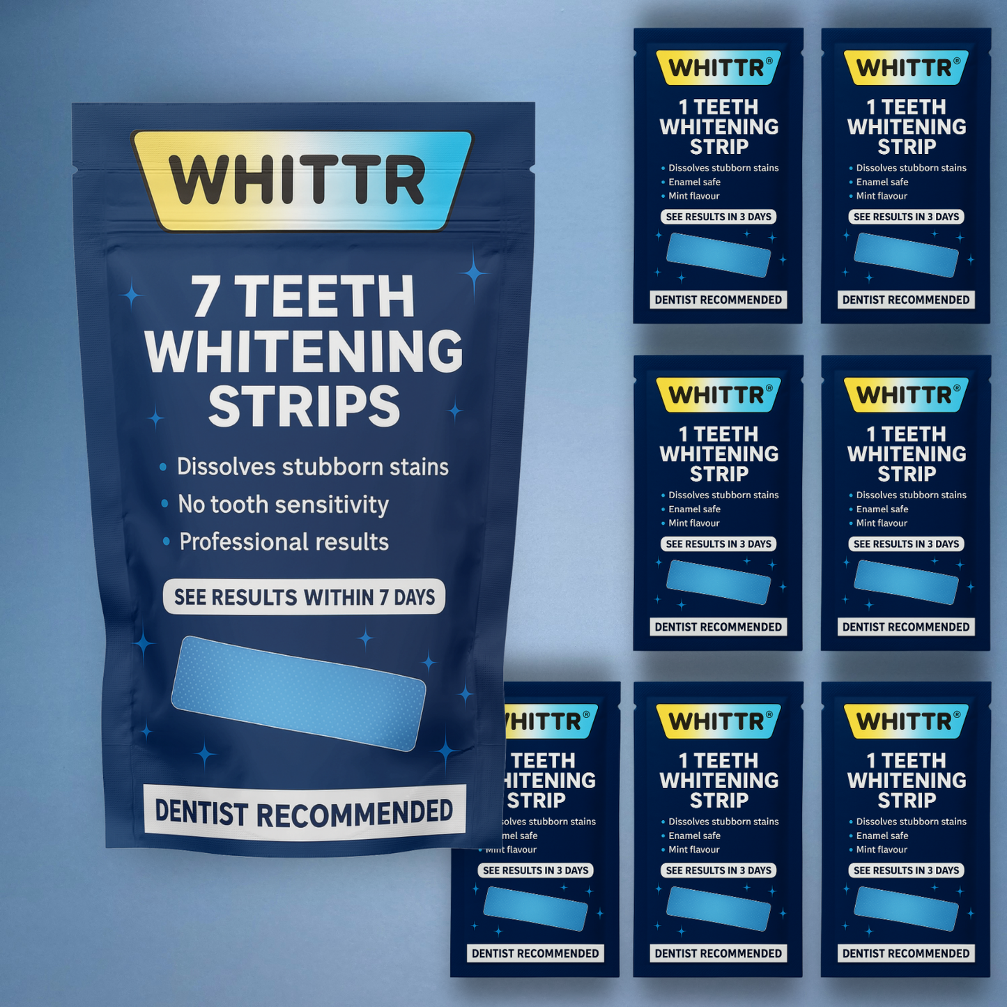Professional Teeth Whitening Strips (7 Strips)
